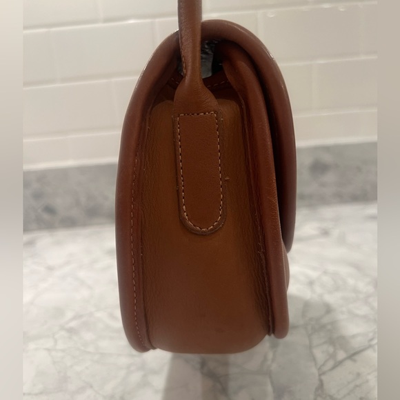Coach Vintage Small Saddle Bag | Circa 1990 | Saddle Brown - Picture 6 of 12